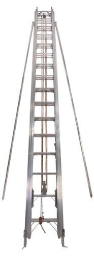Solid Beam Aluminum Ladder, 2-Section - Series 1500-A