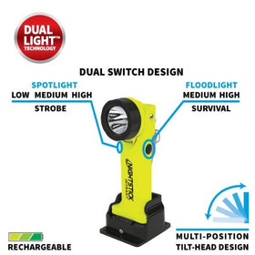 Intrant® Rechargeable Dual-Light™ Angle Light - 0