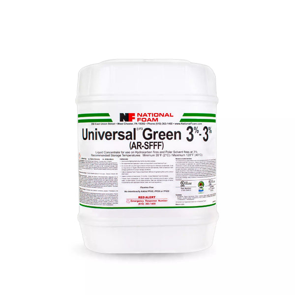 Universal®F3 Green - Synthetic Fluorine Free Foam