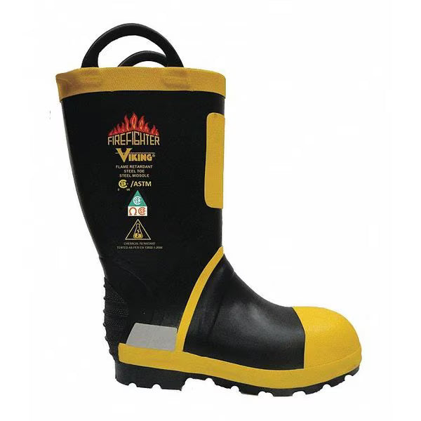 Viking Firefighter Felt Lined Boots-VW90