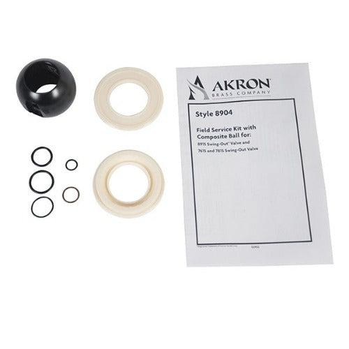 Akron Brass Swing-Out Valve Field Service / Conversion Kit with Composite Ball