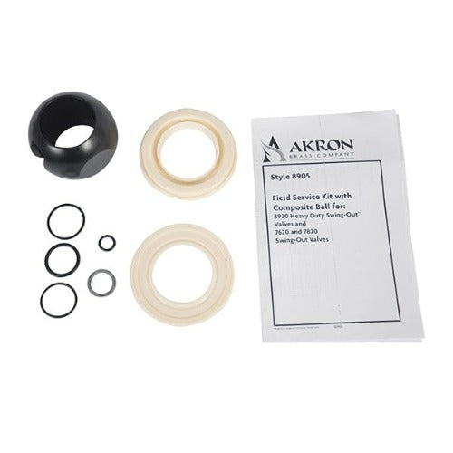 Akron Brass Swing-Out Valve Field Service / Conversion Kit with Composite Ball