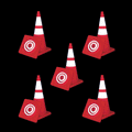 28" Pack-A-Cone - Utility 5 Pack