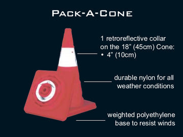 28" Pack-A-Cone - Utility 5 Pack - 0